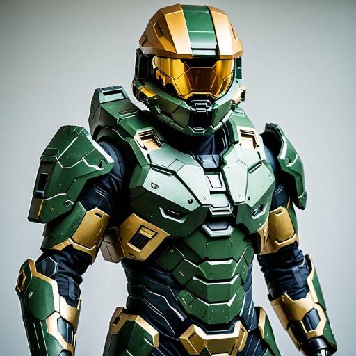 Futuristic Master Chief Cosplay Costume Design