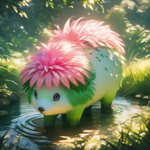 Cinematic 3D Render of Shaymin Cinematic 3D Render of Shaymin