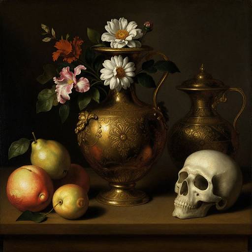 Renaissance Still Life with Symbolism
