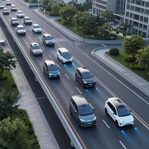 Futuristic Autonomous Traffic Flow