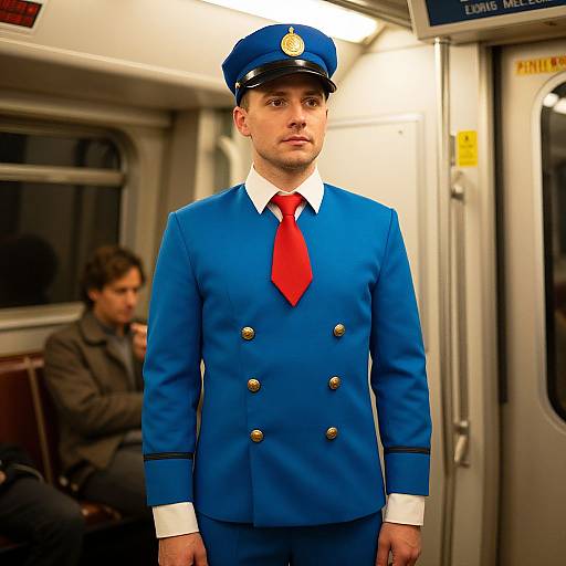 Realistic Thomas the Tank Engine Cosplay