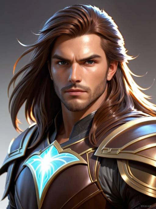 Epic Fantasy Character Design Concept Art