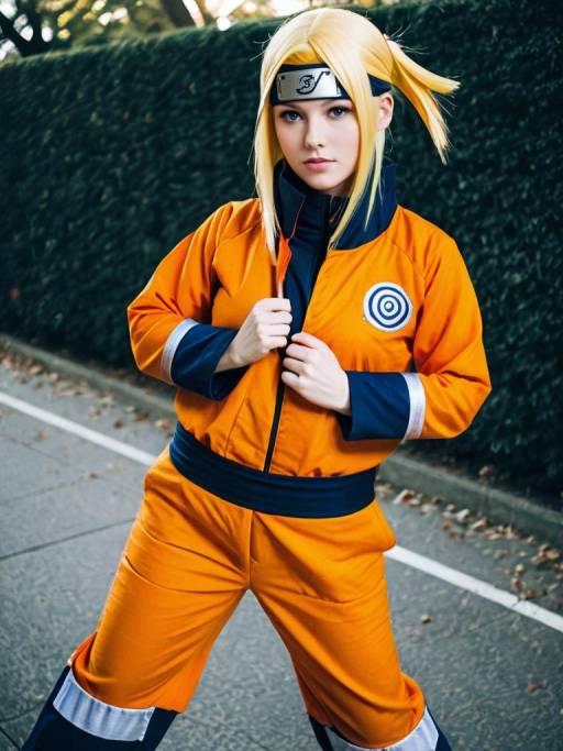 Realistic Naruto Uzumaki Cosplay Photo