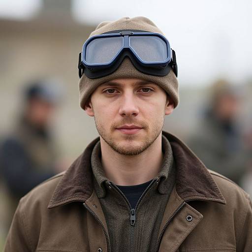 Realistic Fisherman Costume Portrait