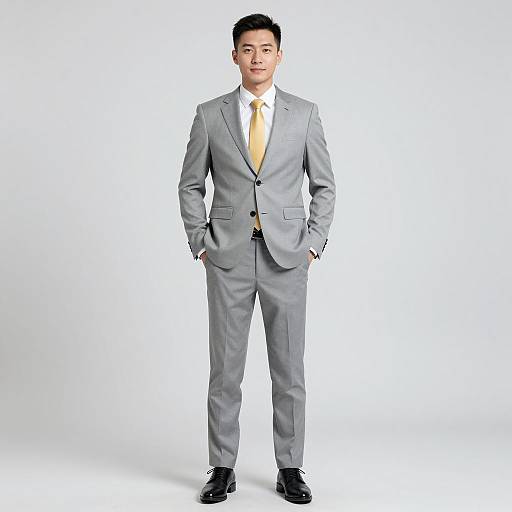 Photorealistic Portrait of Businessman in Suit