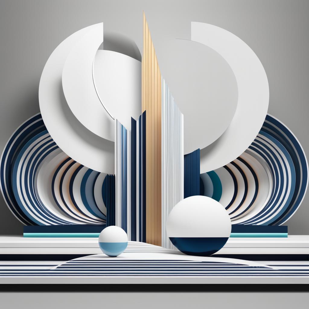 Layered Digital Art Inspired by Lee Broom