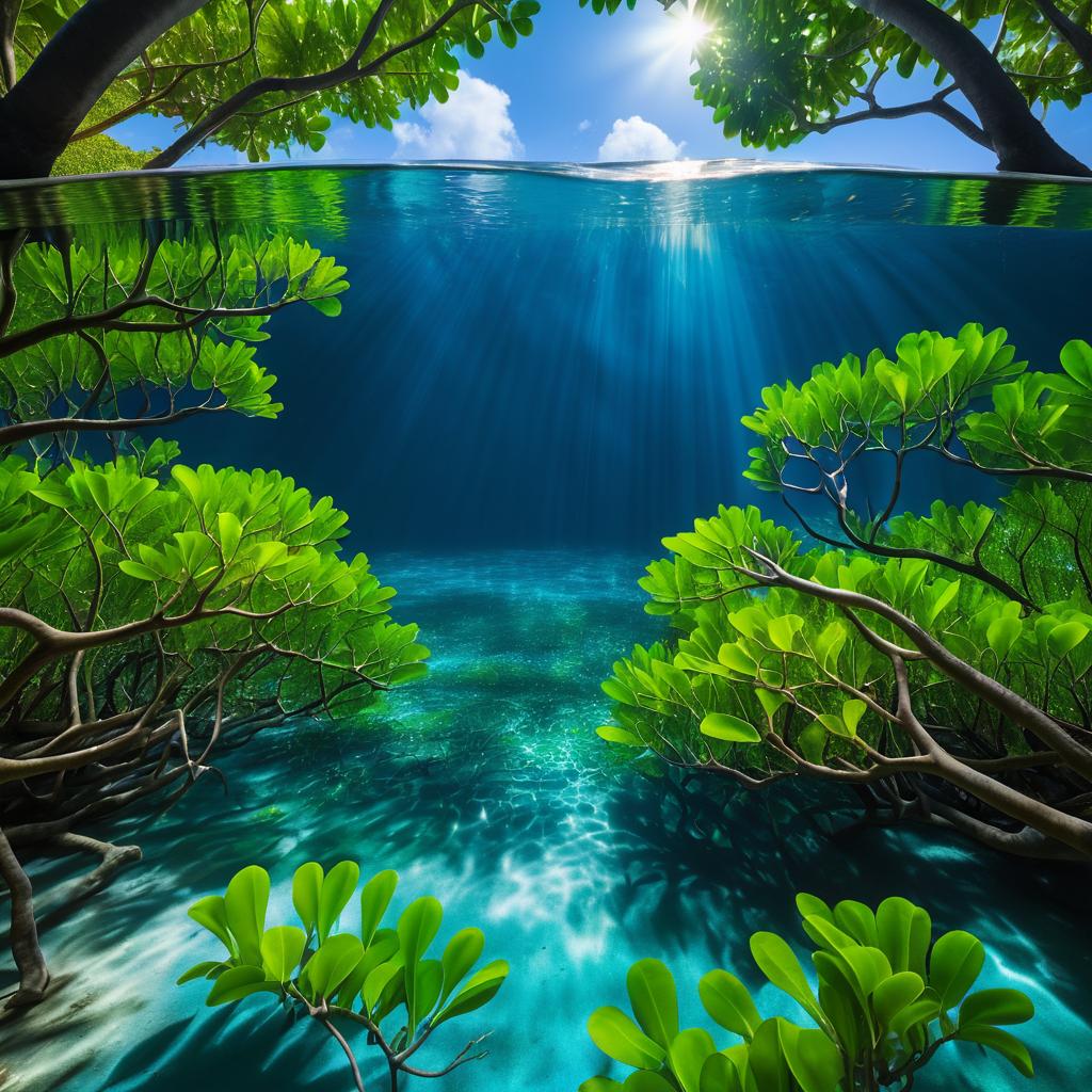 Vibrant Mangrove Habitat at Moonpool