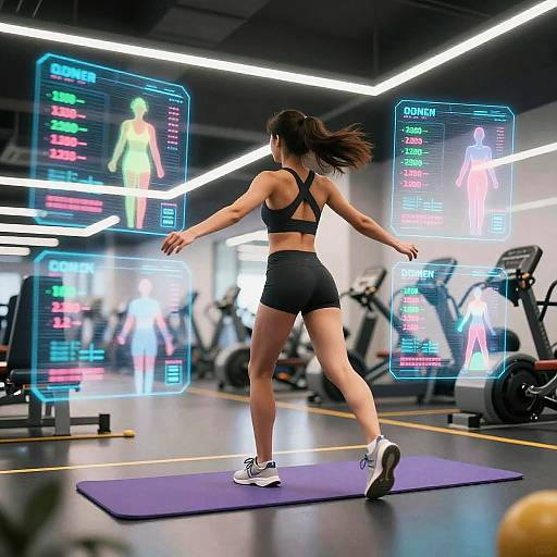 AI-Enhanced Fitness Progress Visualization