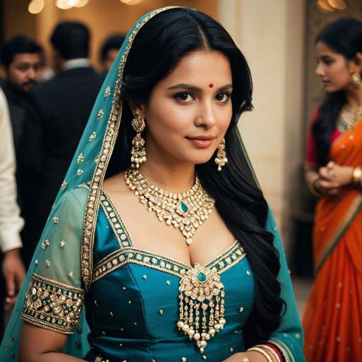 Elegant Solo Portrait in Fancy Gown