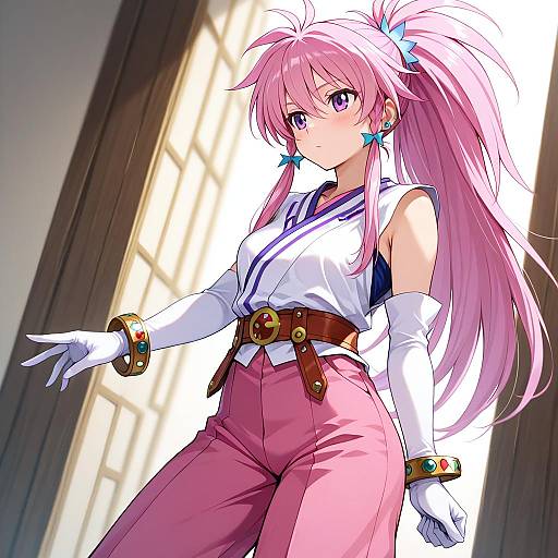 Illustration of Arche klein, tales of (series) in the style of Shin'en (gyokuro company)