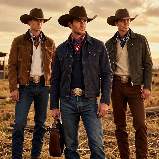 Cinematic Western Americana Workwear Style