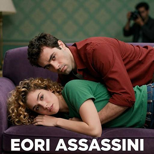 Dramatic Movie Poster for Eroi Assassini