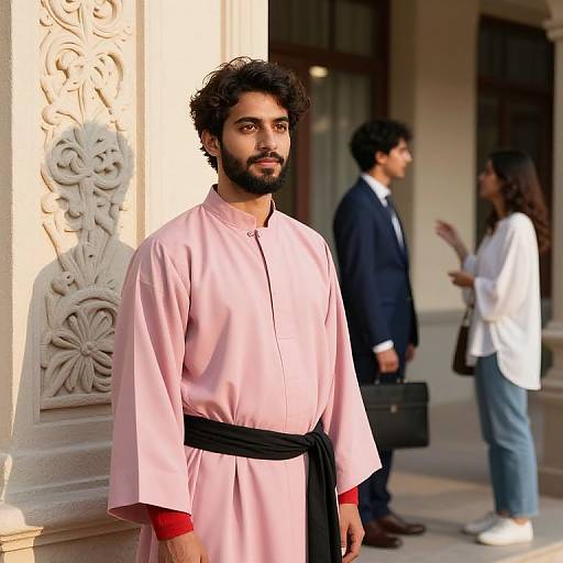 Calm Confidence in Golden Hour