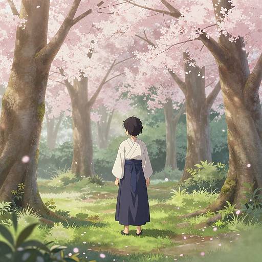 Watarase Piro Kemono in Serene Dawn