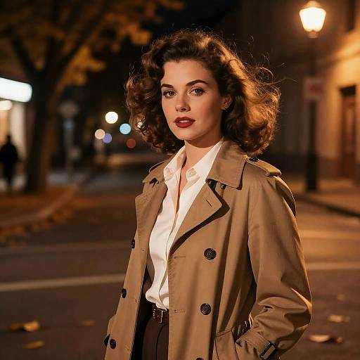 Hyperrealistic 1950s Pin-Up Girl