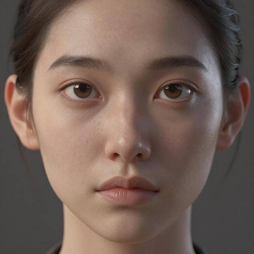 Realistic 3D Skin Masterpiece Rendering