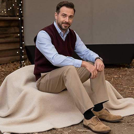 Cozy Outdoor Screening Style