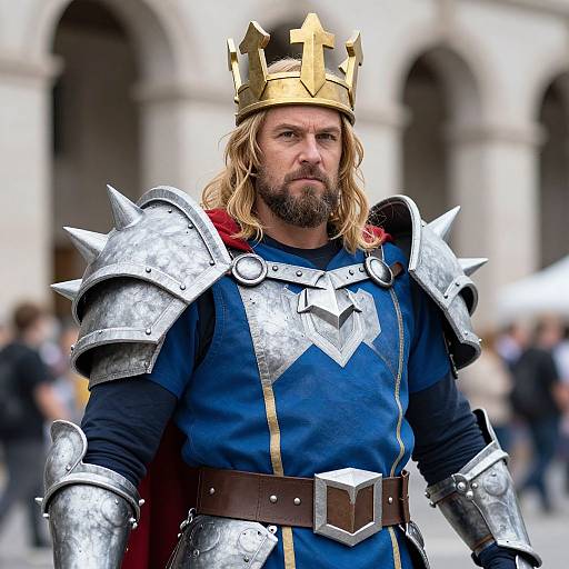 Photorealistic Clash Royale King Cosplay