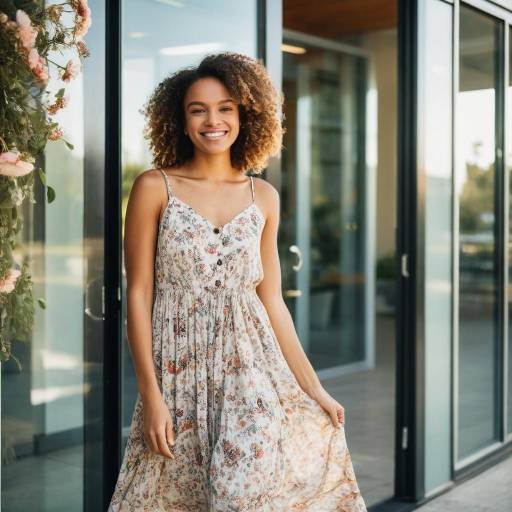 Warm Portrait of a Young Woman Outdoors