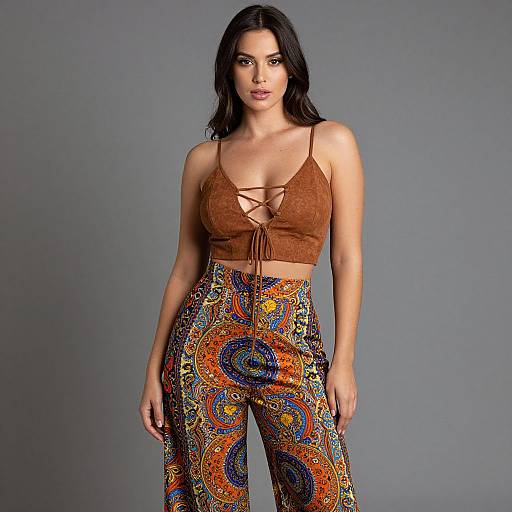 Bohemian Chic Paisley Outfit