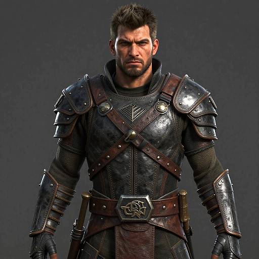 Photorealistic Quake Ranger Portrait