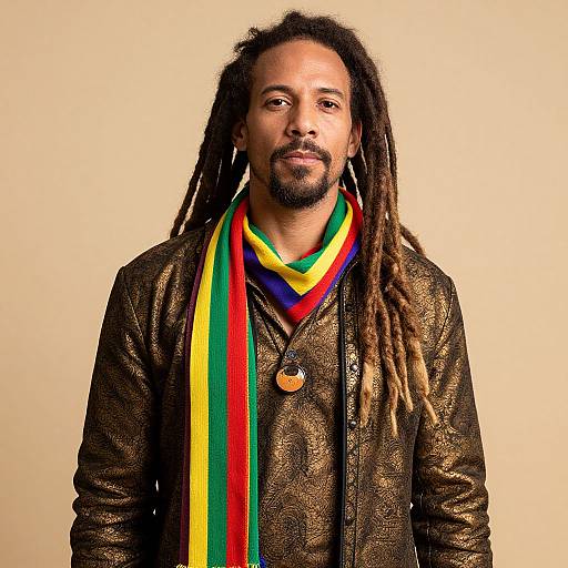 Reggae Man with Dreadlocks Costume