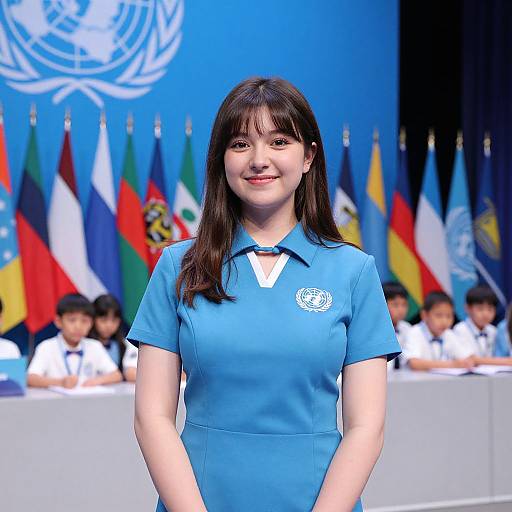 Vibrant UN Youth Summit Scene