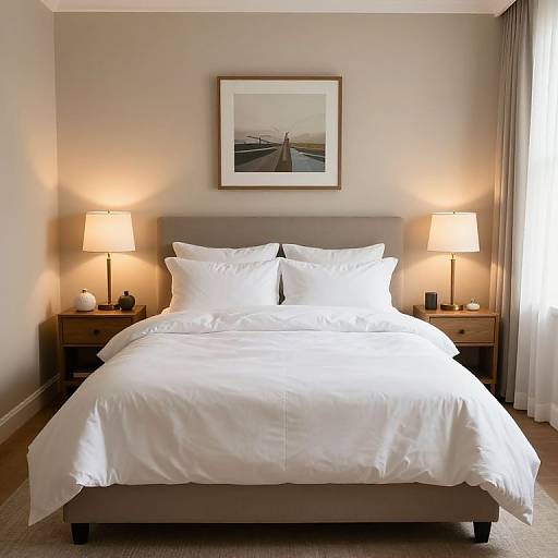 Cozy Bedroom with Natural Light