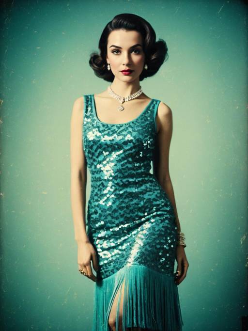 Elegant Modern Flapper Dress Design