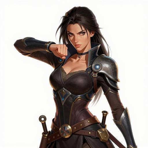 Fierce Female Fantasy Warrior