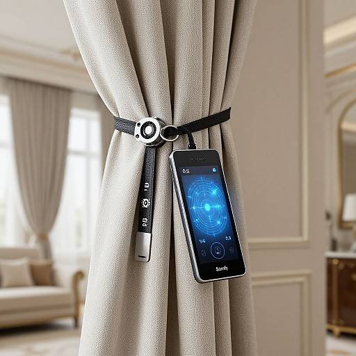 Somfy Smart Motor Curtain Control