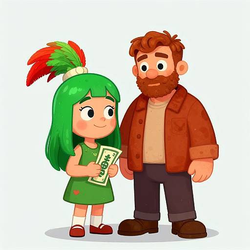 Rusty Elon Musk's Daughter Cartoon