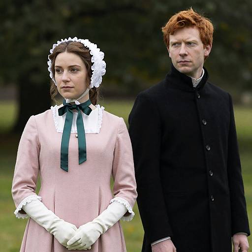 Period Clothing Portrait of Two People