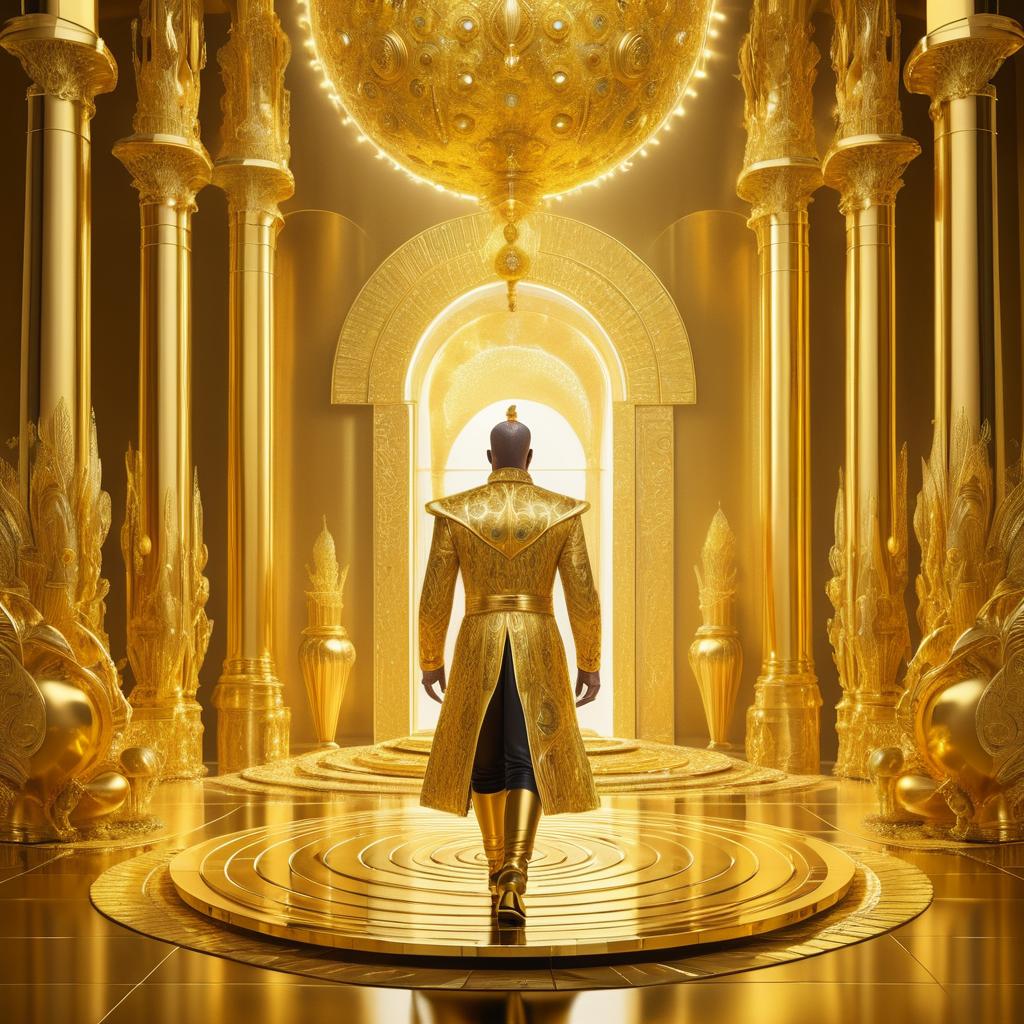 King Midas in His Golden Palace