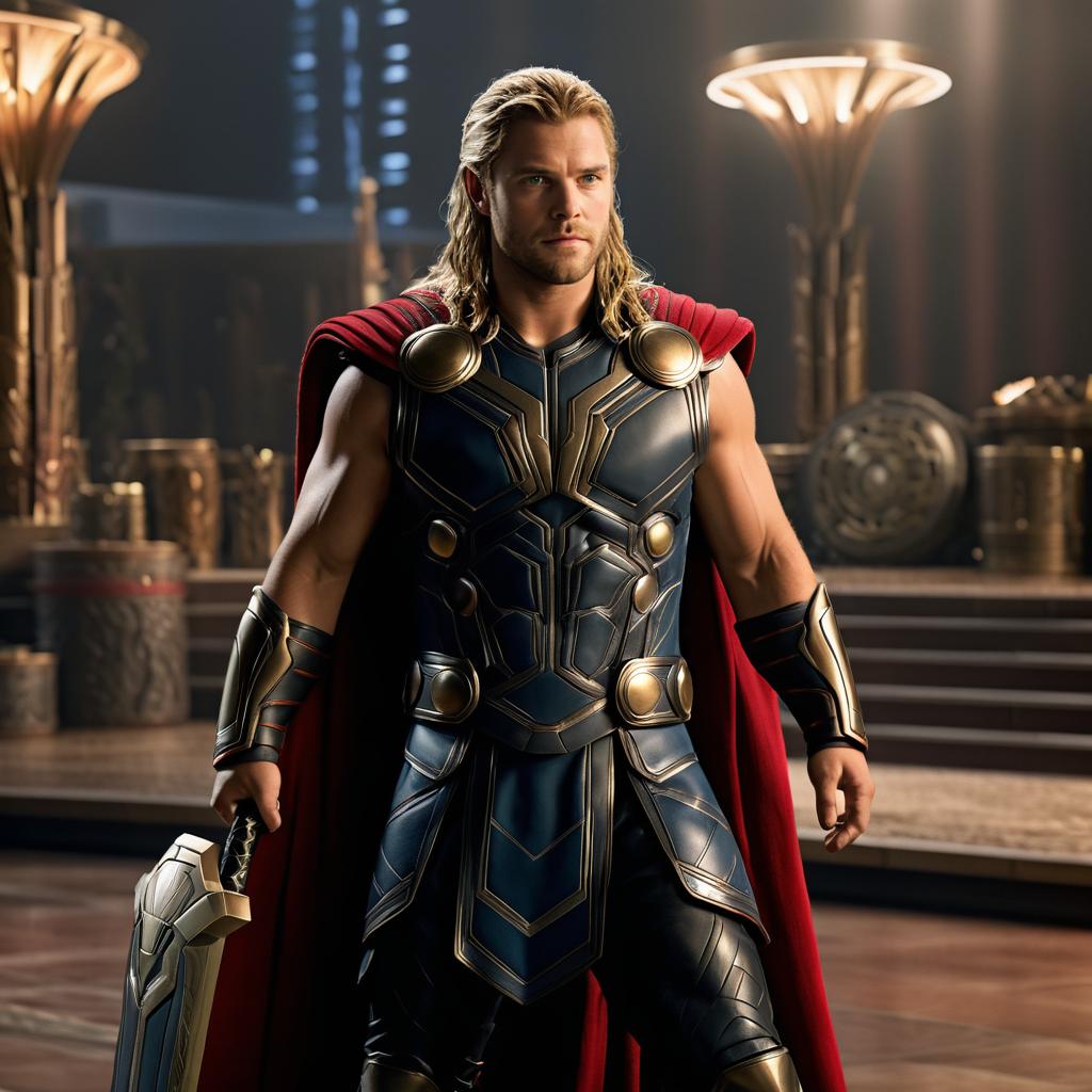 Photorealistic Thor Captured on Canon