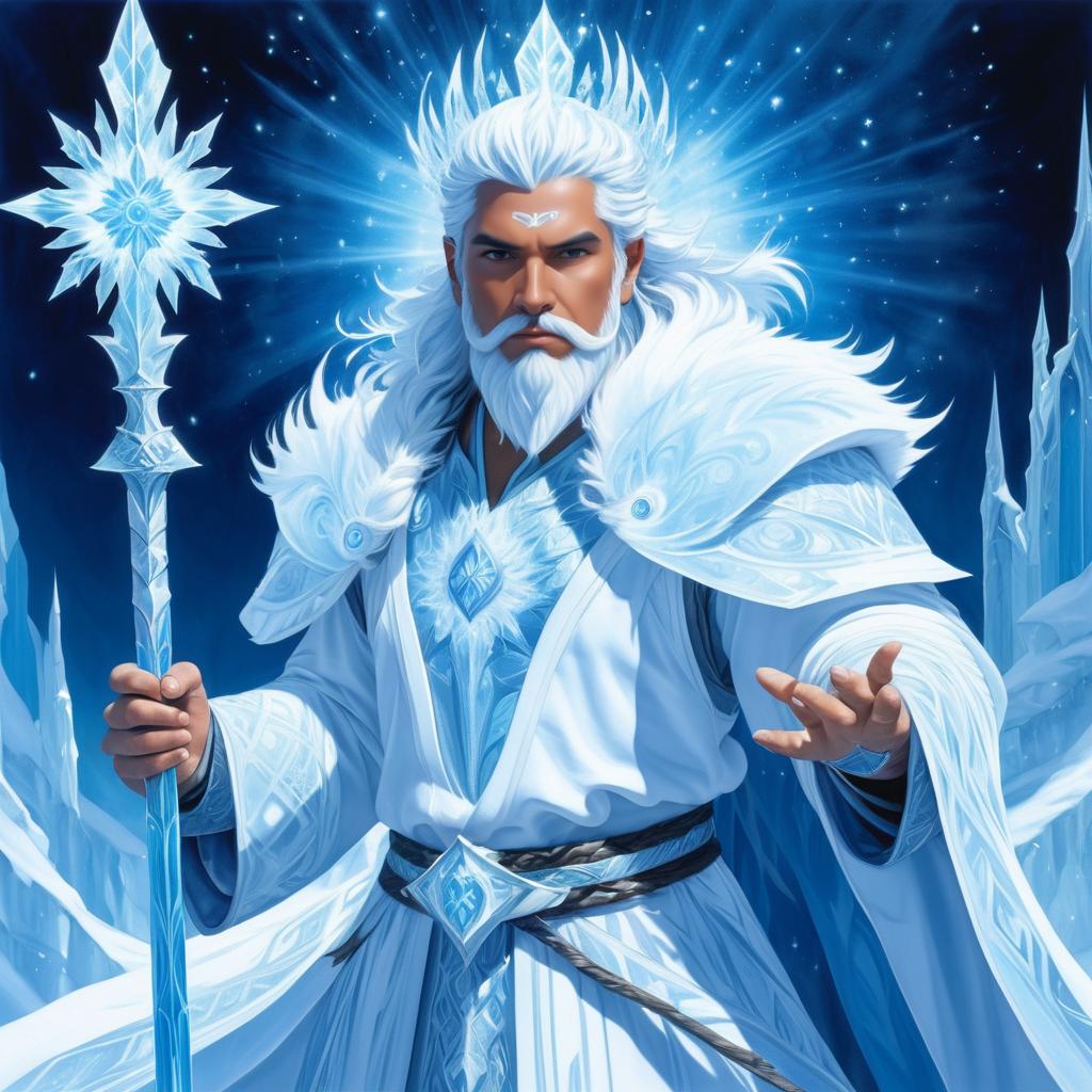 Kiran the Glacial: Radiant Frost Mage