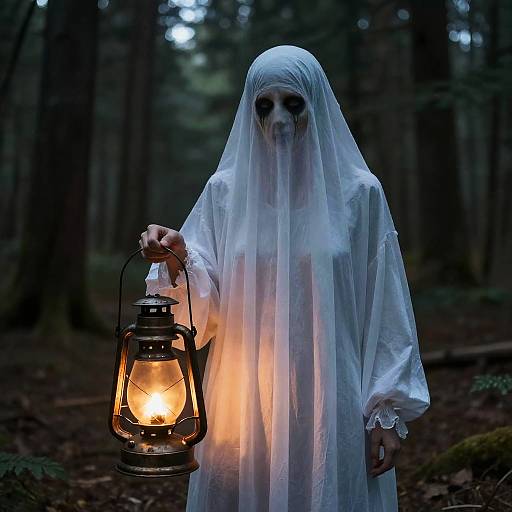Phantom Lantern Bearer in Woods