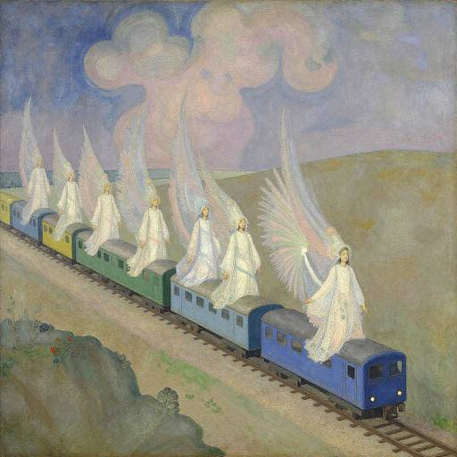 Ethereal Train to the Afterlife