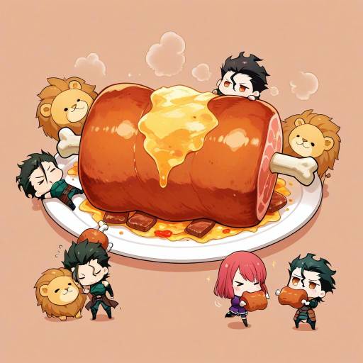 Chibi Food Feast with Diarmuid and Friends