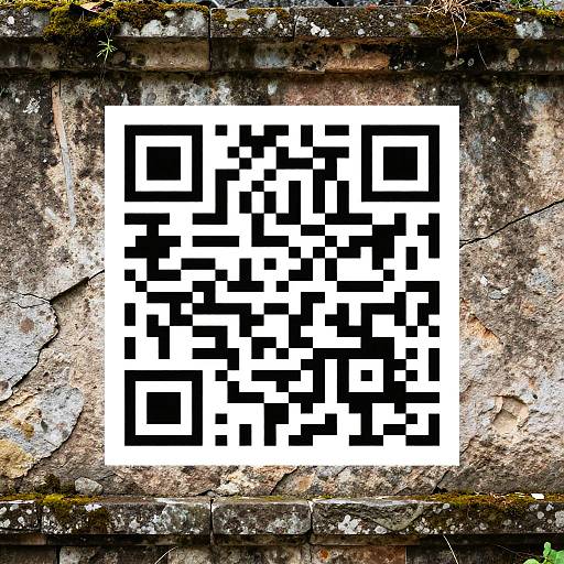 Ancient Stone Wall QR Maze