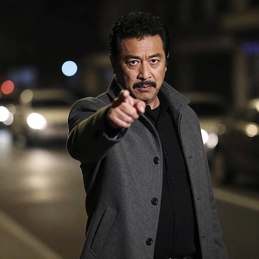 Intense Portrait of a Urban Man