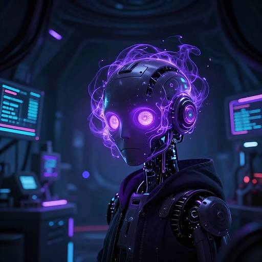 Pixu Dark in Neon Cyber Lab