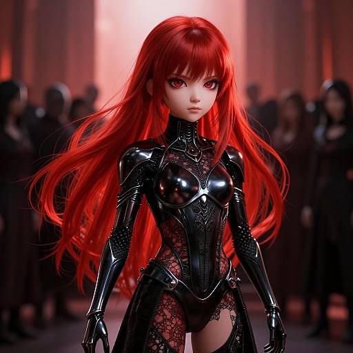 Metallic Girl Leads Punk Rock Choir