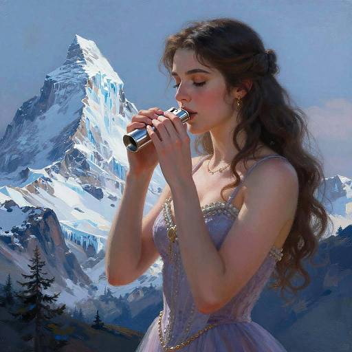 Romantic Valkyrie Playing Kazoo