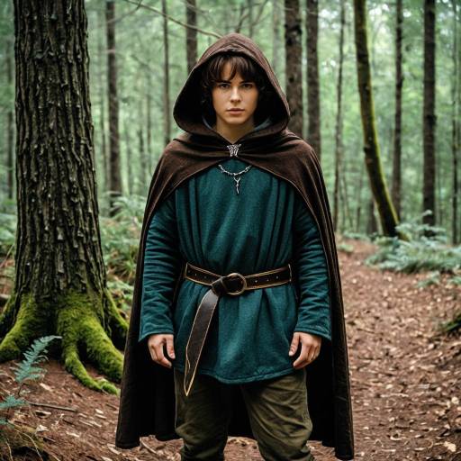 Male Fantasy Costume in Enchanted Forest