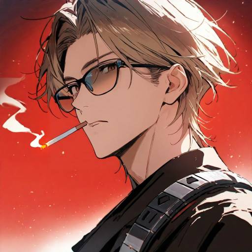 Brooding Male Portrait with Ash Brown Hair Brooding Male Portrait with Ash Brown Hair