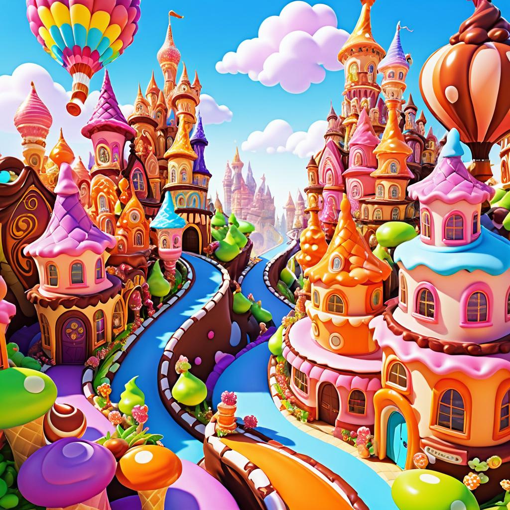 Whimsical Adventure in Candyland