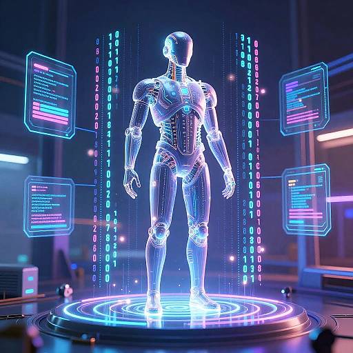 Cyberpunk AI Training Visualization