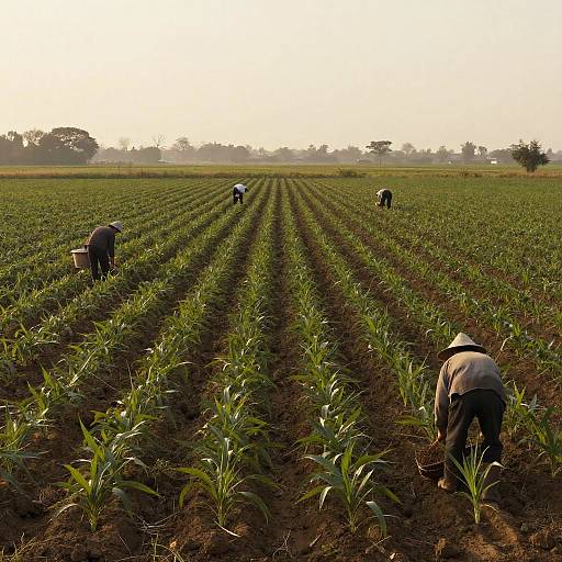 Peaceful Rural Countryside Painting