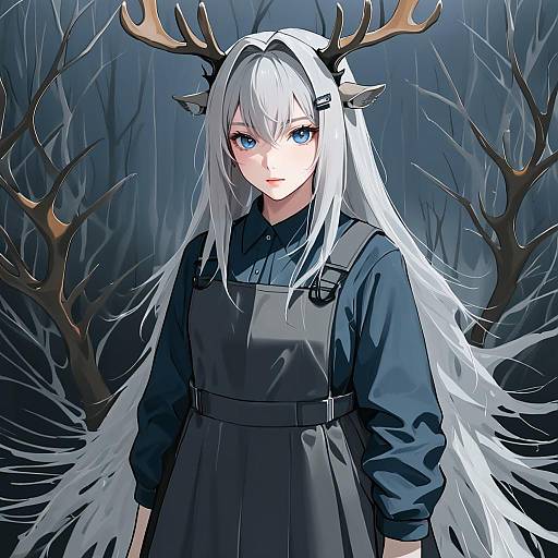 Illustration of Alina (arknights), arknights in the style of Taro (tontaro)